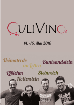 Programmheft 2016