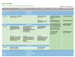 Agenda - SHS VIVEON
