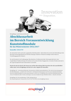 Job Opening as PDF