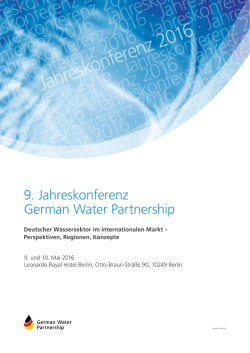 Jahreskonferenz 2016 &middot; Jahreskonferenz 2016
