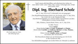 Dipl. Ing. Eberhard Scholz