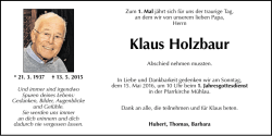 Klaus Holzbaur