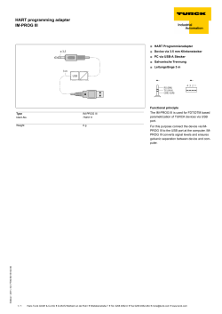 HART programming adapter