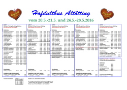 Hofdultbus Alt&ouml;tting vom 20.5.