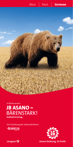 jb asano &ndash; b&auml;renstark!