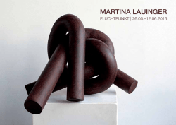 Einladung als PDF - MARTINA LAUINGER