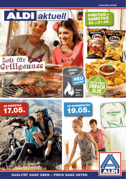 Grillgenuss - ALDI Nord