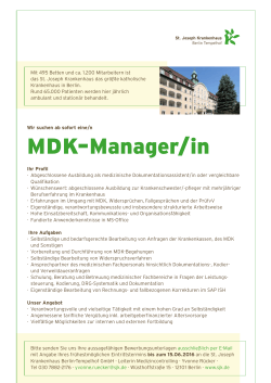 MDK–Manager/in