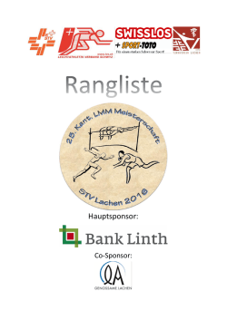 Hauptsponsor: