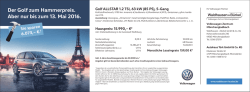 Golf zum Hammerpreis - Waldhausen & B&uuml;rkel GmbH & Co. KG