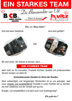 Gutes f&uuml;r die Umwelt tun und dennoch Kosten sparen!!!