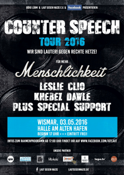 Flyer - Das Boot Wismar eV
