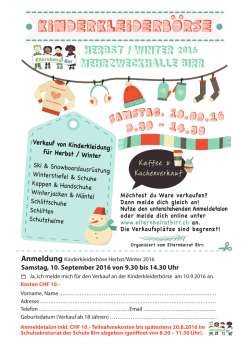 Infos - Elternbeirat Birr