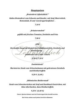 Hauptspeisen