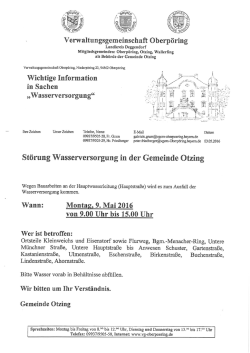 hier - Verwaltungsgemeinschaft Oberp&ouml;ring