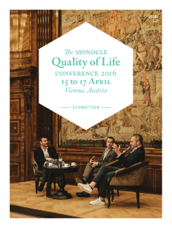 Quality of Life - Schweitzer Group