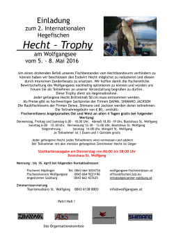 Hecht – Trophy - Petri