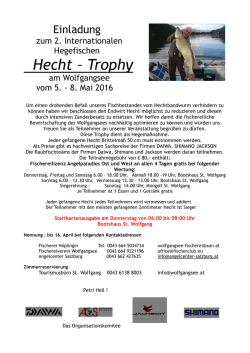 Hecht &ndash; Trophy - Petri