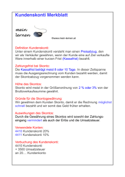 Kundenskonti Merkblatt - www.mein