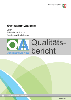 Gymnasium Zitadelle J&uuml;lich