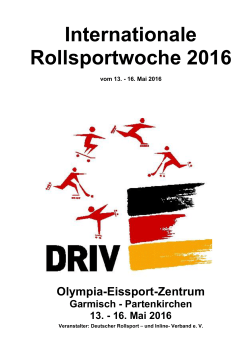 Rollsportwoche Garmisch 2016
