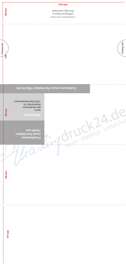 Ideen . Mailings . Lettershop