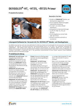 HT-HT25-MT25 Primer Produktinformation DENSOLEN &reg; -HT/-HT25