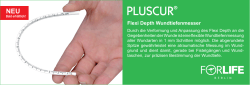 PLUSCUR® Flexi Depth Wundtiefenmesser