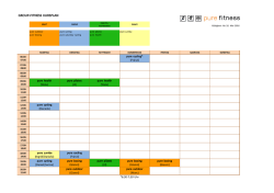 group-fitness kursplan
