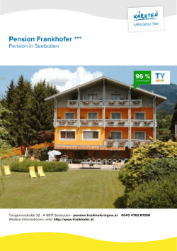 Pension Frankhofer in Seeboden
