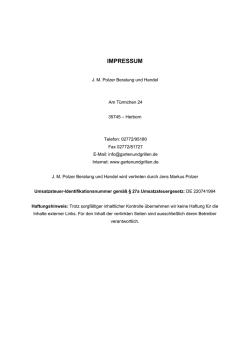 IMPRESSUM