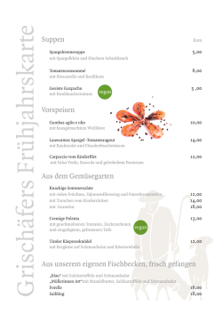 Grisch&auml;fers Fr&uuml;hjahrskarte