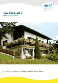 Haus Oberzaucher in Millstatt