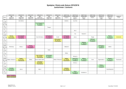 Spielplan-Junioren
