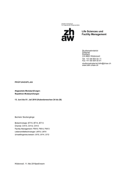 Pr&uuml;fungsplan KW 24-26