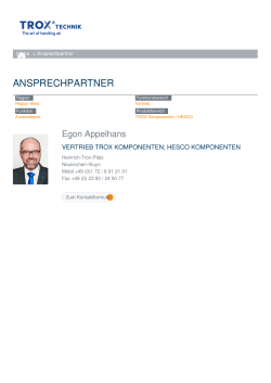 ansprechpartner