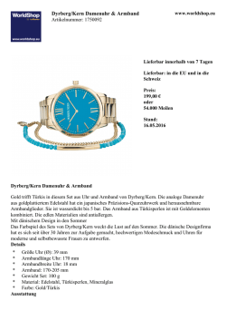 Dyrberg/Kern Damenuhr & Armband