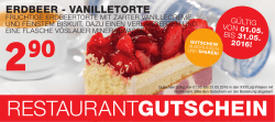 erdbeer - vanilletorte