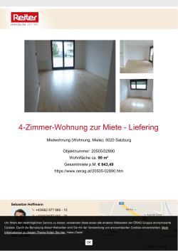 Exposé - ÖRAG Immobilien