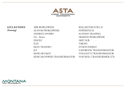 ASTA Kunden (Auszug)