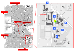 Anfahrtskizze mit Stadt- und Lageplan