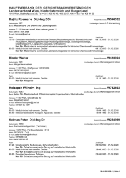 Druckansicht - Hauptverband