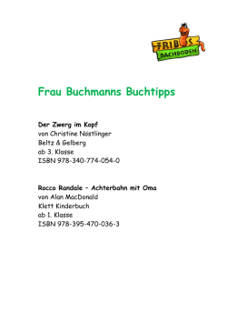 Buchtipps - Bibeldetektive (1)