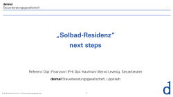 „Solbad-Residenz“ next steps - Ortsvorsteher Bad Westernkotten
