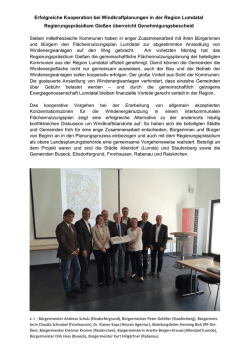 Erfolgreiche Kooperation bei