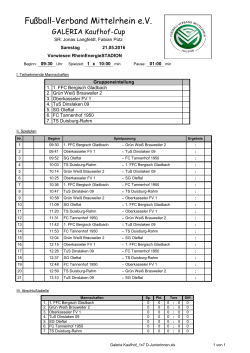 Fußball-Verband Mittelrhein eV - Fussball