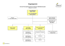 Organigramm - Domicil Bethlehemacker