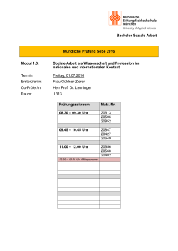 Montag, 7