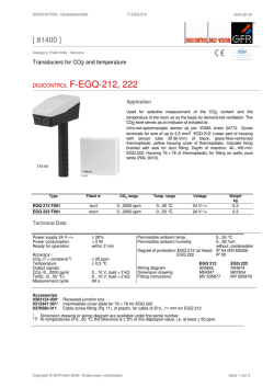 digicontrol f-egq-212, 222