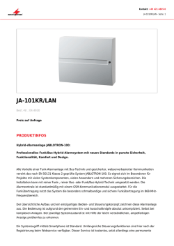 JA-101KR/LAN